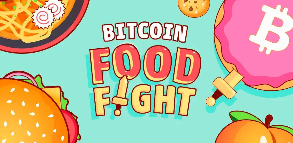 بازی Bitcoin Food Fight game