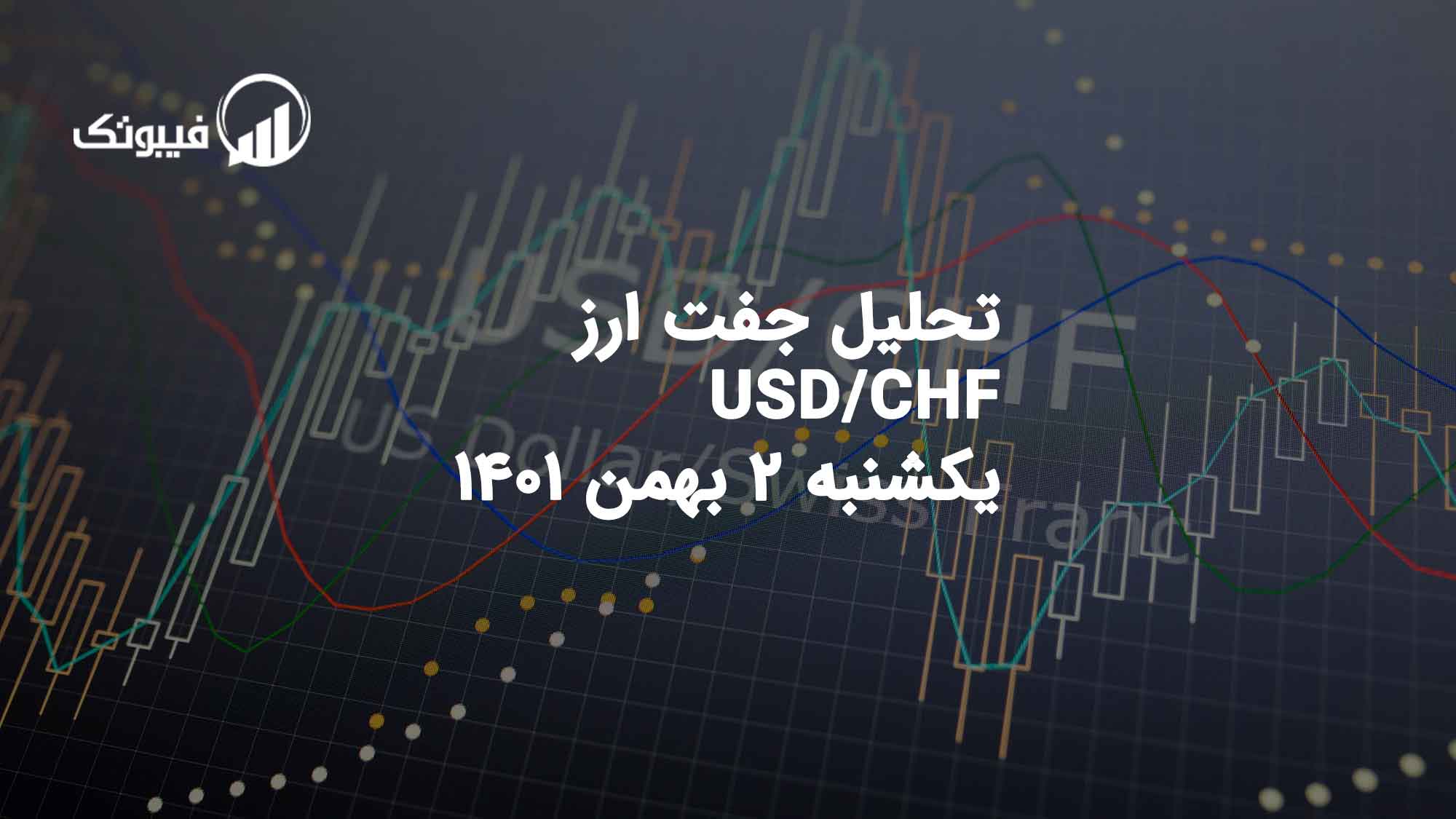 تحلیل جفت ارز USD/CHF یکشنبه 2 بهمن 1401 فیبوتک