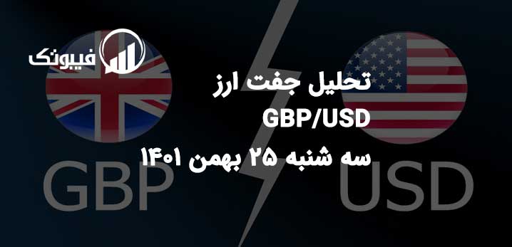 تحلیل جفت ارز GBP/USD، سه شنبه 25 بهمن 1401 فیبوتک