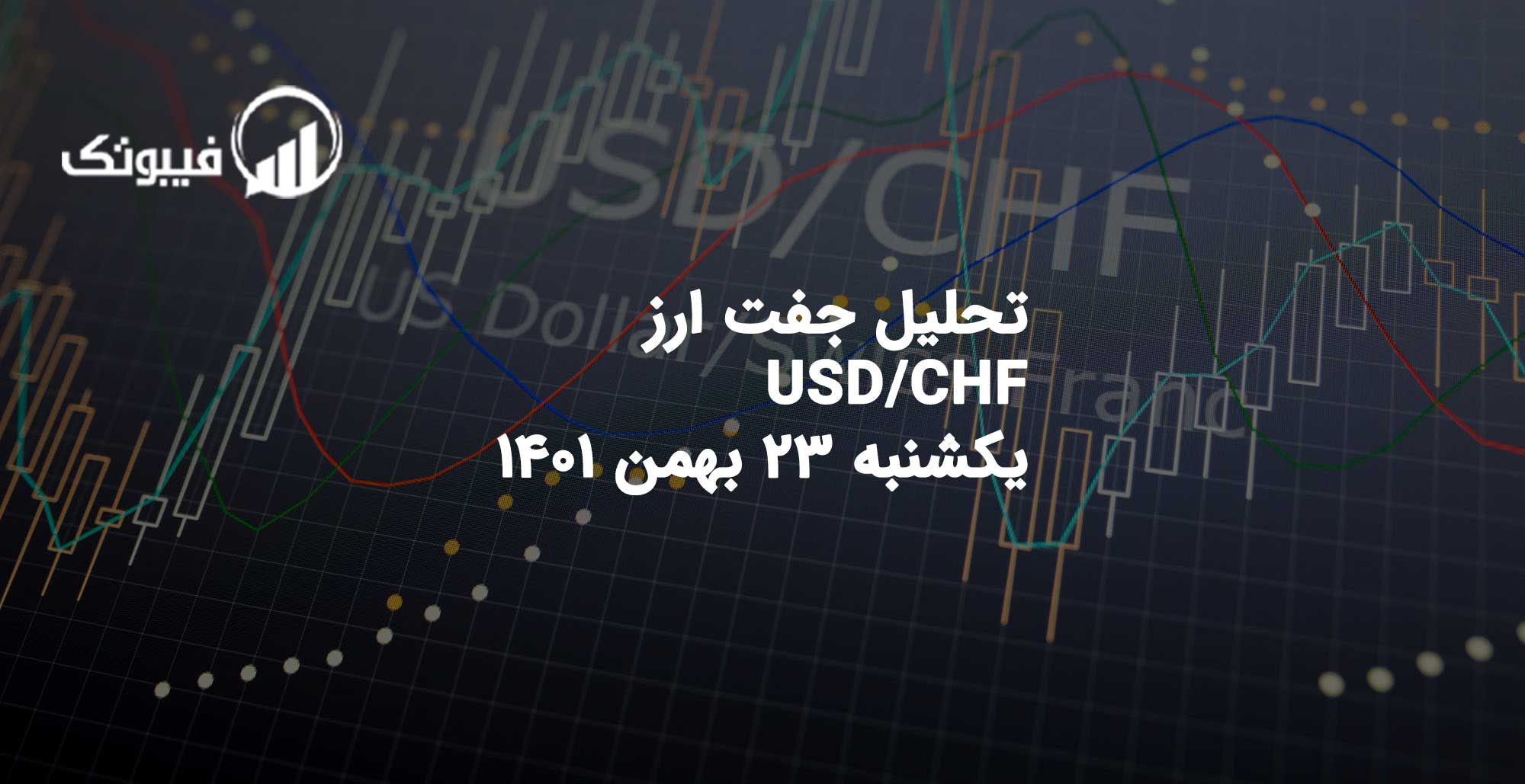 تحلیل جفت ارز USD/CHF یکشنبه 23 بهمن 1401 فیبوتک