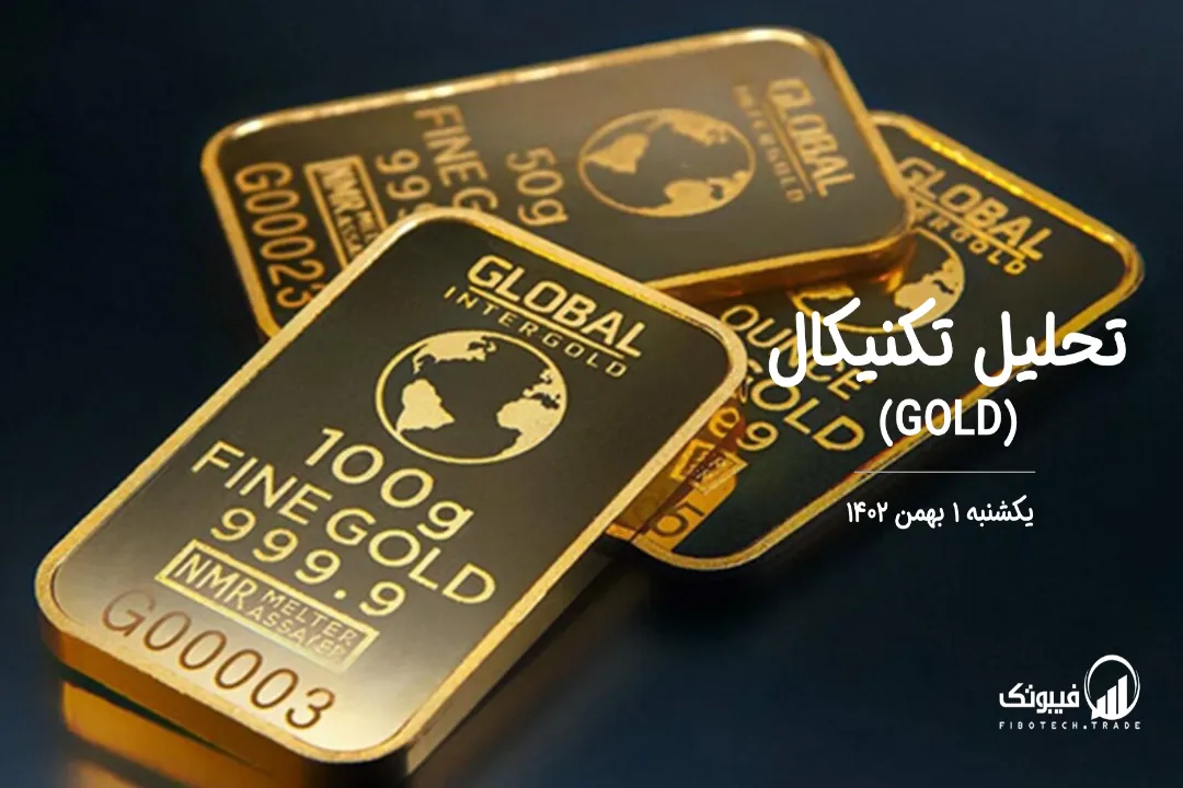 تحلیل تکنیکال طلا (GOLD) – یکشنبه 1 بهمن 1402
