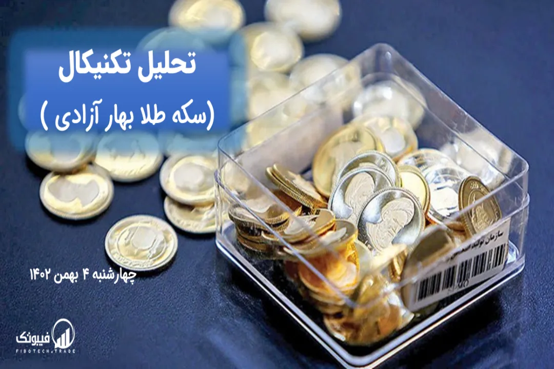 تحلیل سکه طلا بهار آزادی - چهارشنبه 4 بهمن 1402