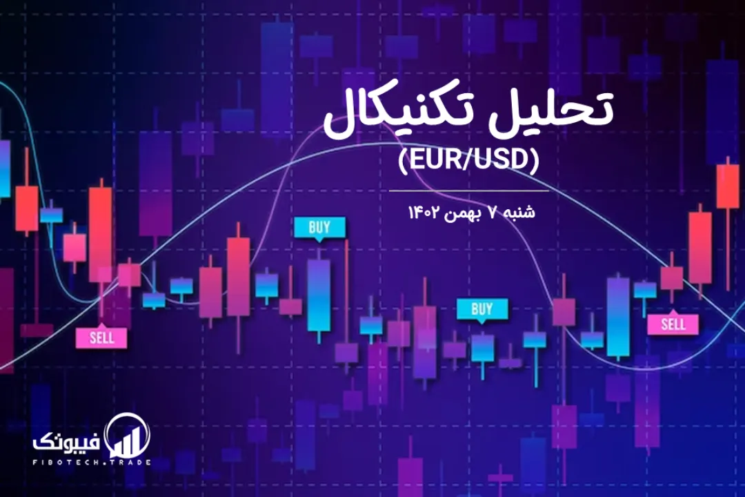 تحلیل تکنیکال جفت ارز یورو به دلار آمریکا (EUR/USD) – شنبه 7 بهمن 1402
