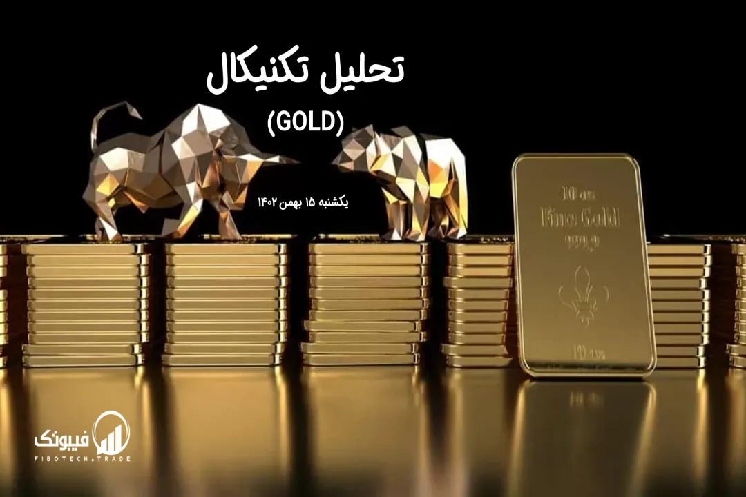 تحلیل تکنیکال طلا (GOLD) – یکشنبه 15 بهمن 1402