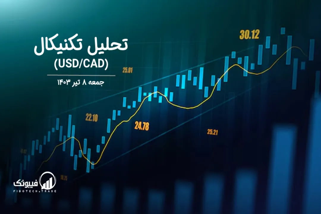 تحلیل تکنیکال جفت ارز دلار امریکا به دلار کانادا (USD/CAD) – جمعه 8 تیر 1403