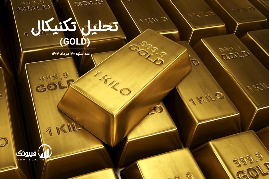تحلیل تکنیکال طلا (GOLD) – سه شنبه 30 مرداد 1403