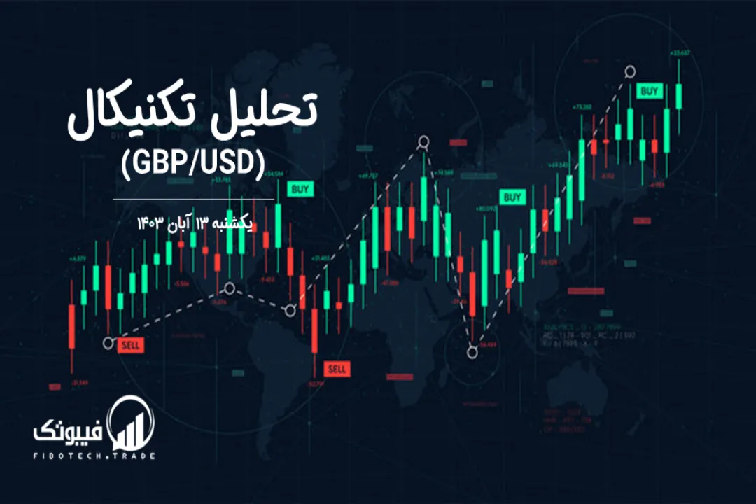 تحلیل تکنیکال جفت ارز پوند به دلار (GBP/USD) – یکشنبه 13 آبان 1403